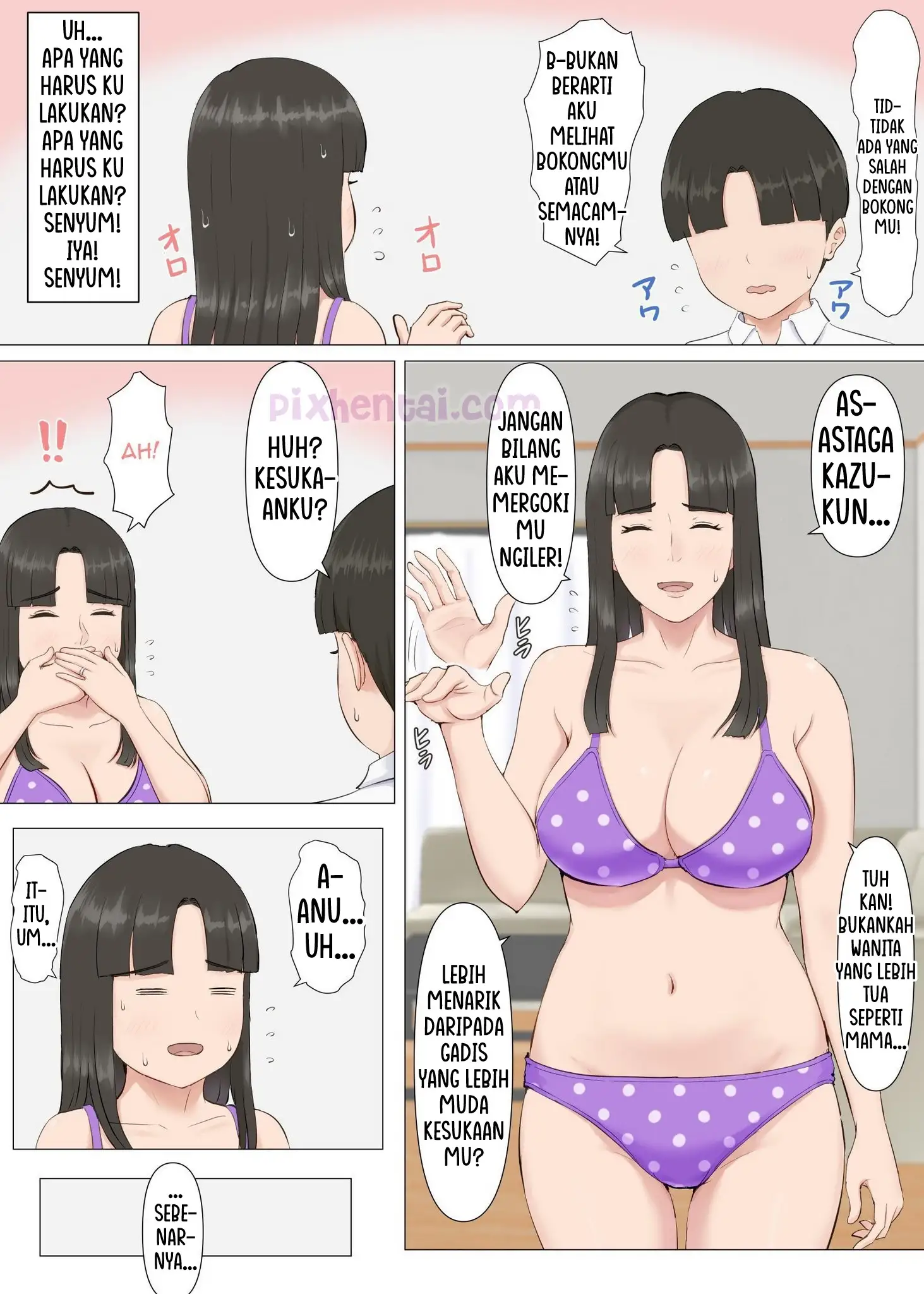 Komik hentai xxx manga sex bokep Kazu-kun to mama Kesalahpahaman membawa Kenikmatan 14